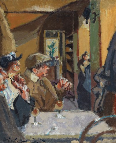 Chez Vernet, 1925 - Walter Richard Sickert